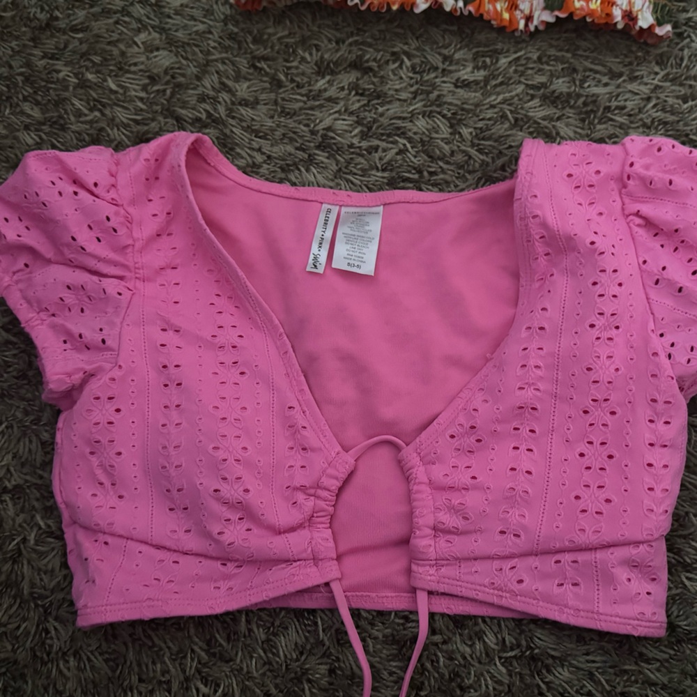 This is a bathing suit top